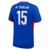 Maillot de Supporter France M. Thuram 15 Domicile Euro 2024 Pour Homme